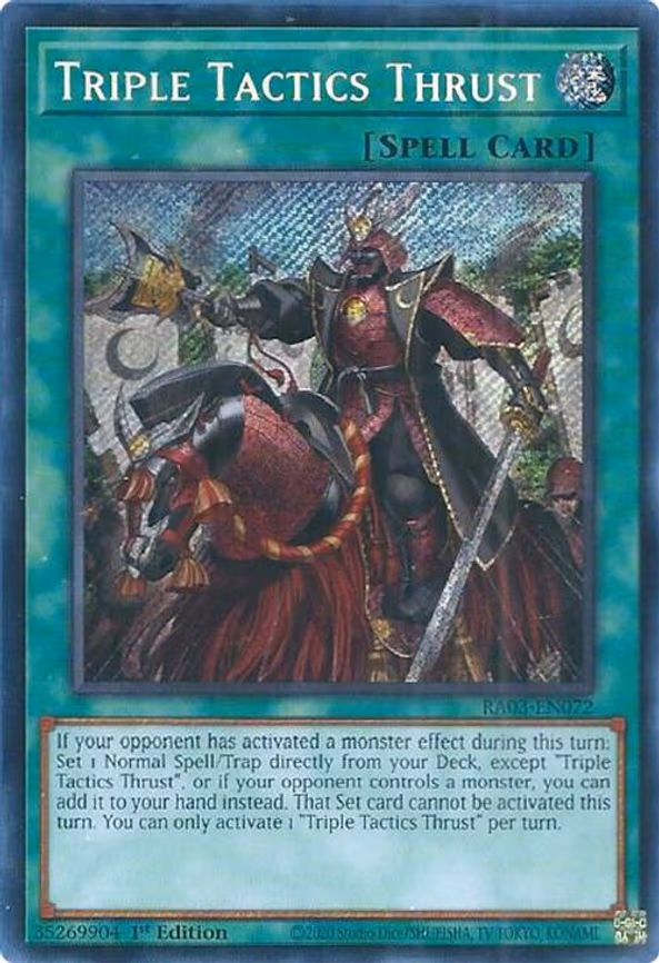 Triple Tactics Thrust